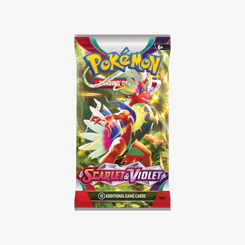 Pack de boosters Écarlate et Violet